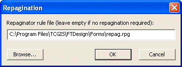 Load repaginator rule file