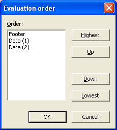 Evaluation of Dialog Box