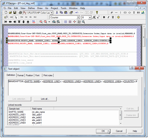 Example:Associated File Command